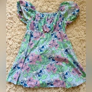 Disney Lilo & Stitch Floral Print Dress